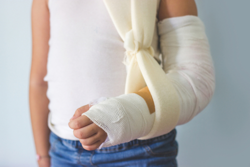 broken arm accident insurance